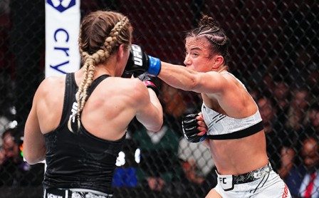 Maycee Barber Erin Blanchfield rivalry heats up UFC women's flyweight division