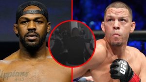 Nate Diaz & Jon Jones face off.