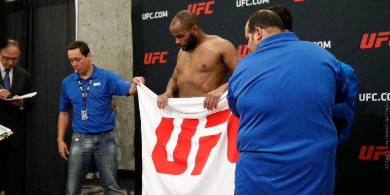 Daniel Cormier's weigh-in 'Towelgate' at UFC 210