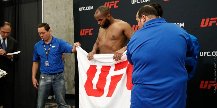 Daniel Cormier's weigh-in 'Towelgate' at UFC 210