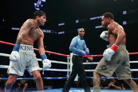 Ryan Garcia defense for Stevenson and Haney