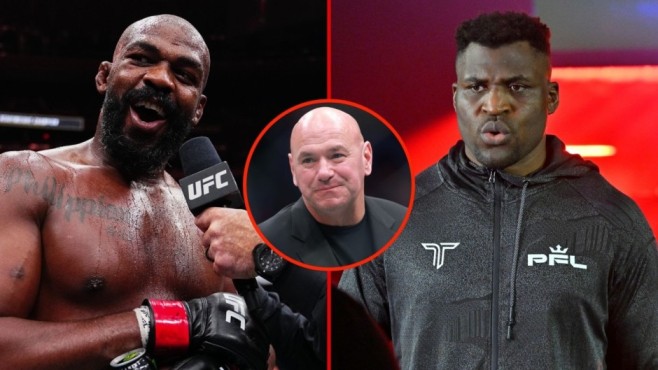 Dana White's stance on Francis Ngannou, Jon Jones, and Tom Aspinall's UFC
