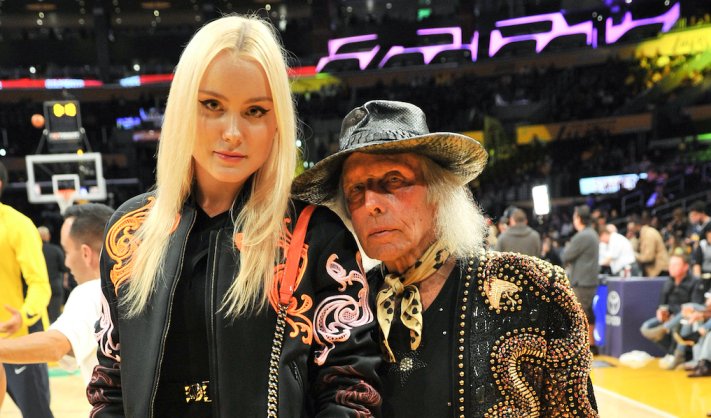James Goldstein NBA superfan courtside fashion