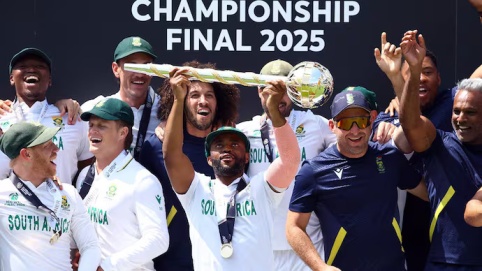 South Africa ICC Trophy Celebration Lord's