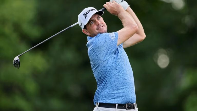 Keegan Bradley US Open golf swing